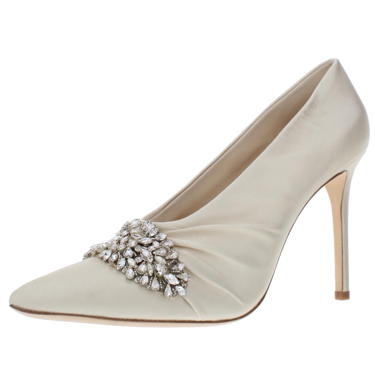 nilla embellished heel evening shoe