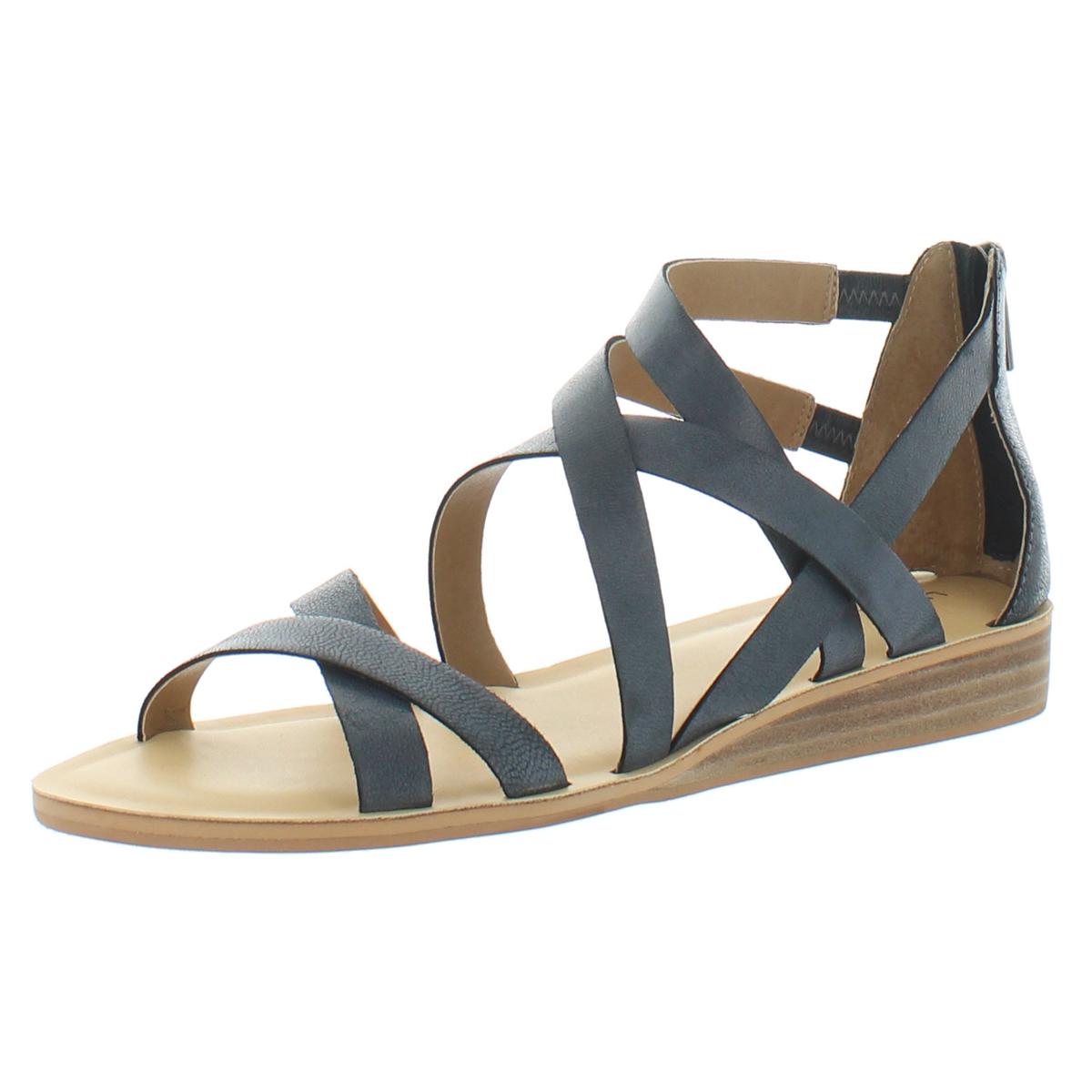 Lucky Brand Womens Helenka Black Gladiator Sandals 7.5 Medium (B,M) BHFO 9480 191644686689 | eBay