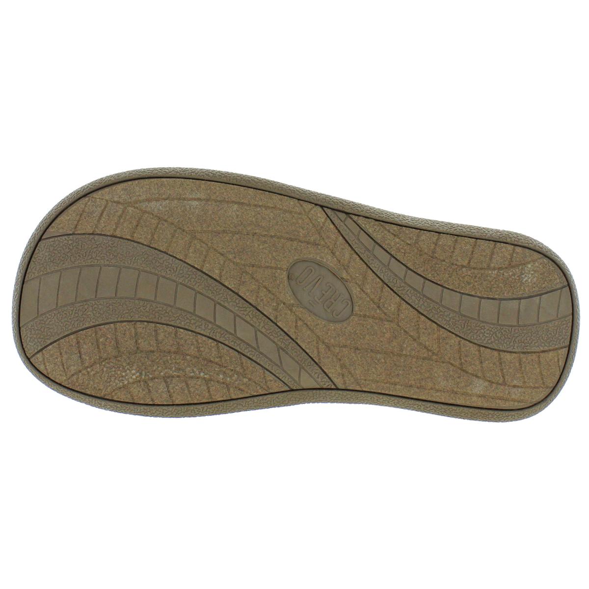Crevo Cory Frayed Hemp Memory Foam Slide Sandals for Men | eBay