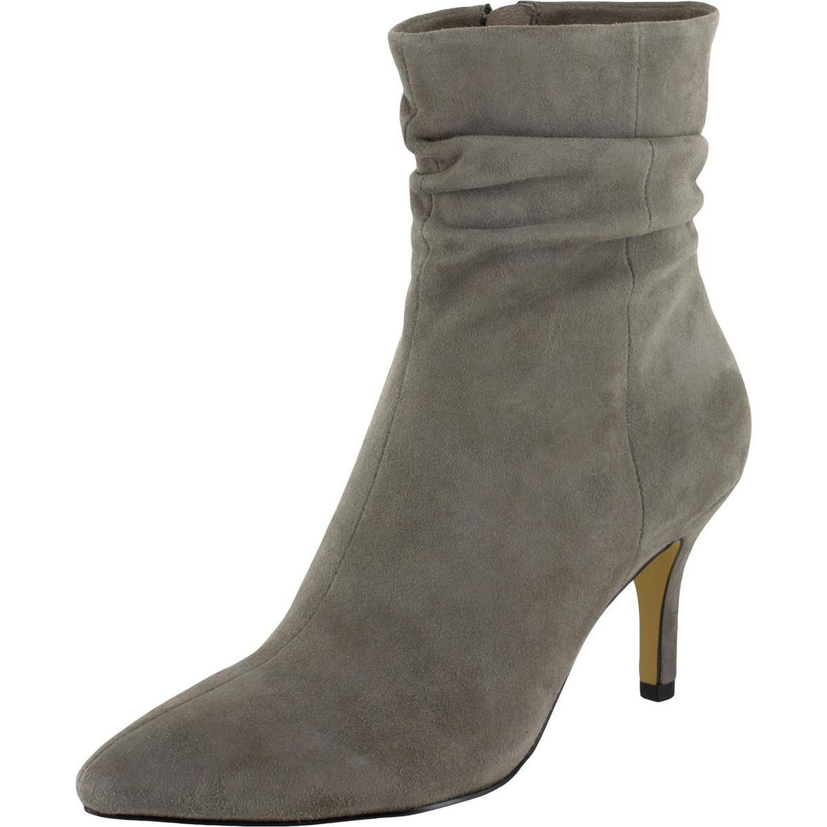 Bella Vita Womens Danielle Gray Suede Ankle Boots Shoes 6 Medium (B,M ...