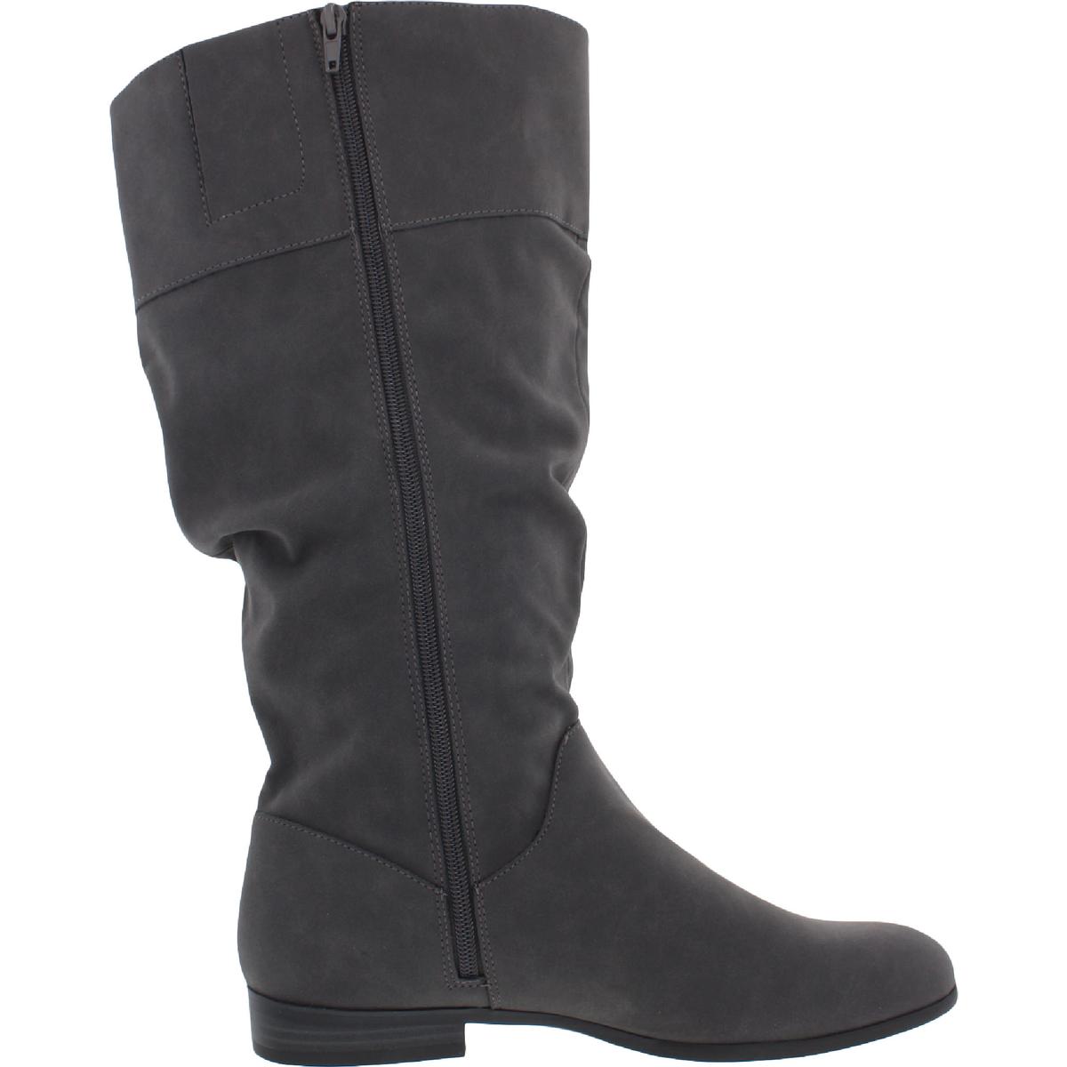 Style & Co. Womens Kelimae Wide Calf Almond Toe Knee-High Boots Heels ...