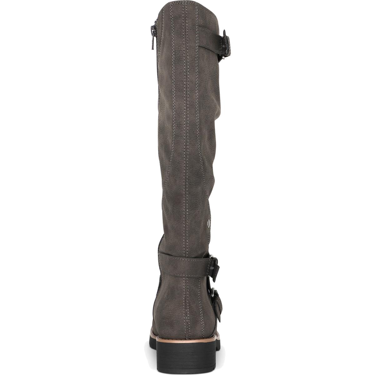 gray motorcycle boots