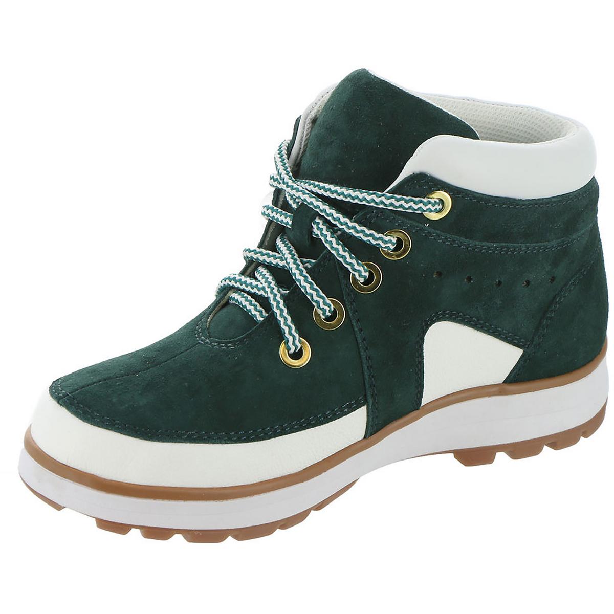 Array Womens Mazie Lace-Up Round Toe Flat Ankle Boots Shoes BHFO 2327 - Picture 8 of 12