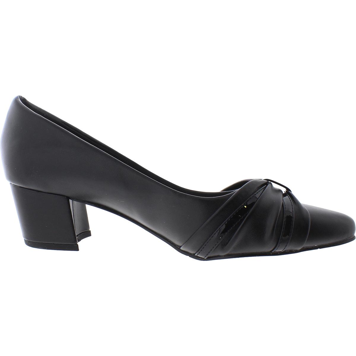 Easy Street Womens Millie Faux Leather Slip-On Comfort Pumps Shoes BHFO 5020 - Picture 5 of 6