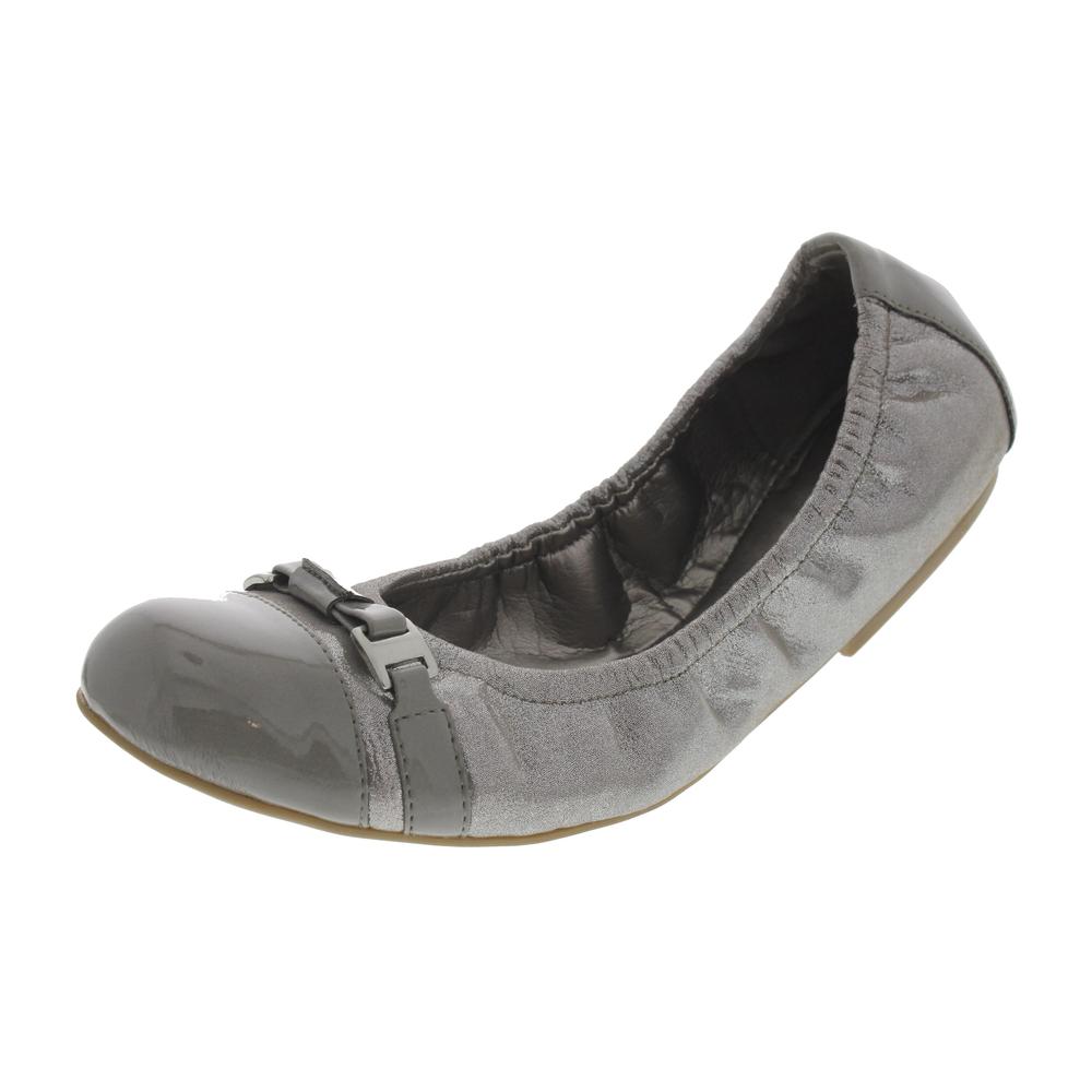 tahari flat shoes tahari new taupe patent leather metallic ballet tahari flat shoes tahari new taupe patent leather metallic ballet