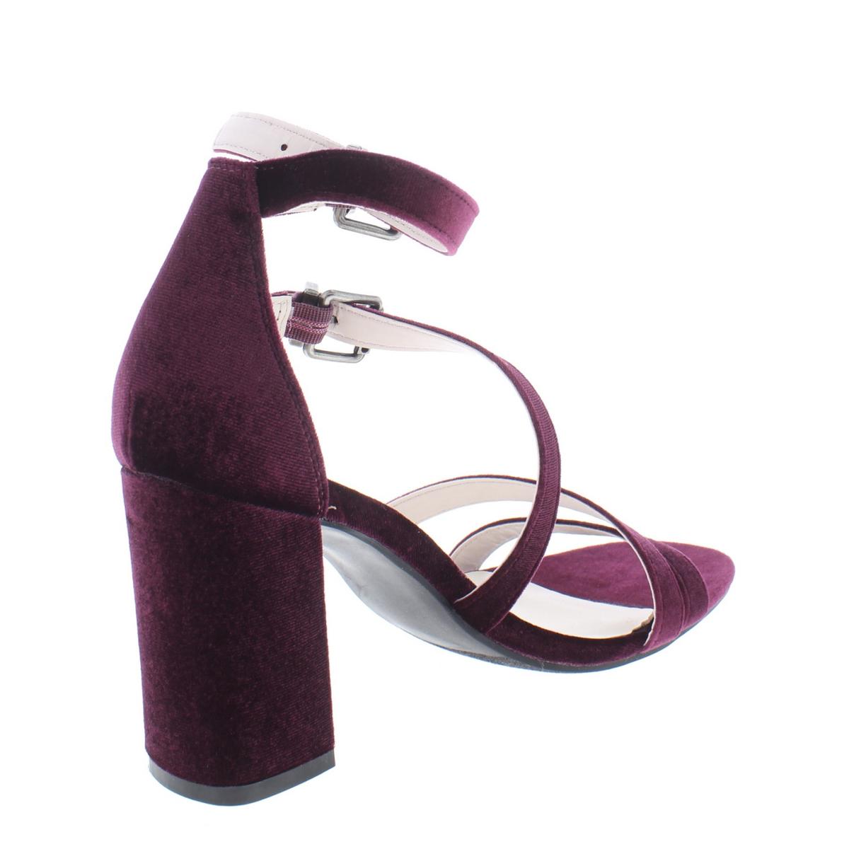 dark purple dress sandals