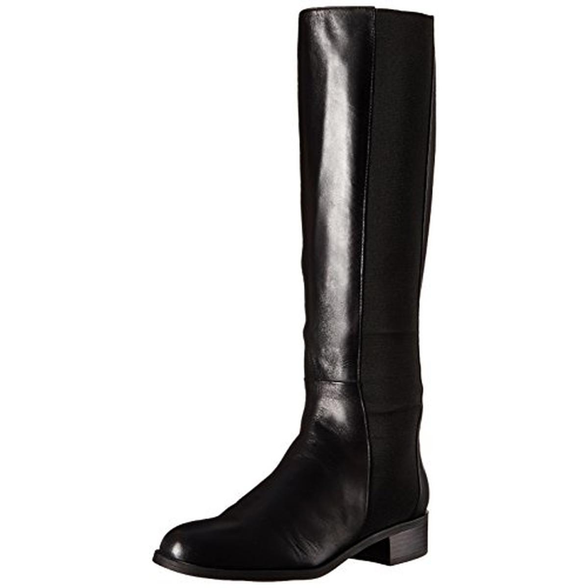 Calvin Klein 7596 Womens Gwenda Black Riding Boots Shoes 9 Medium (B,M ...