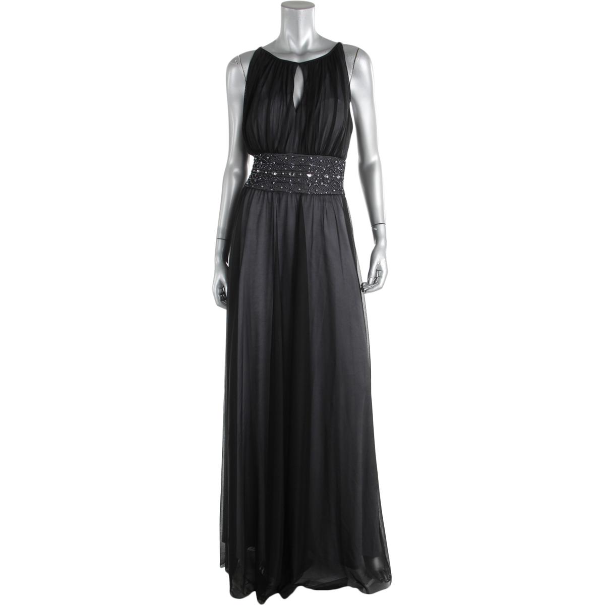 Jessica Howard 8454 Womens Embellished Prom Keyhole Evening Dress Gown BHFO