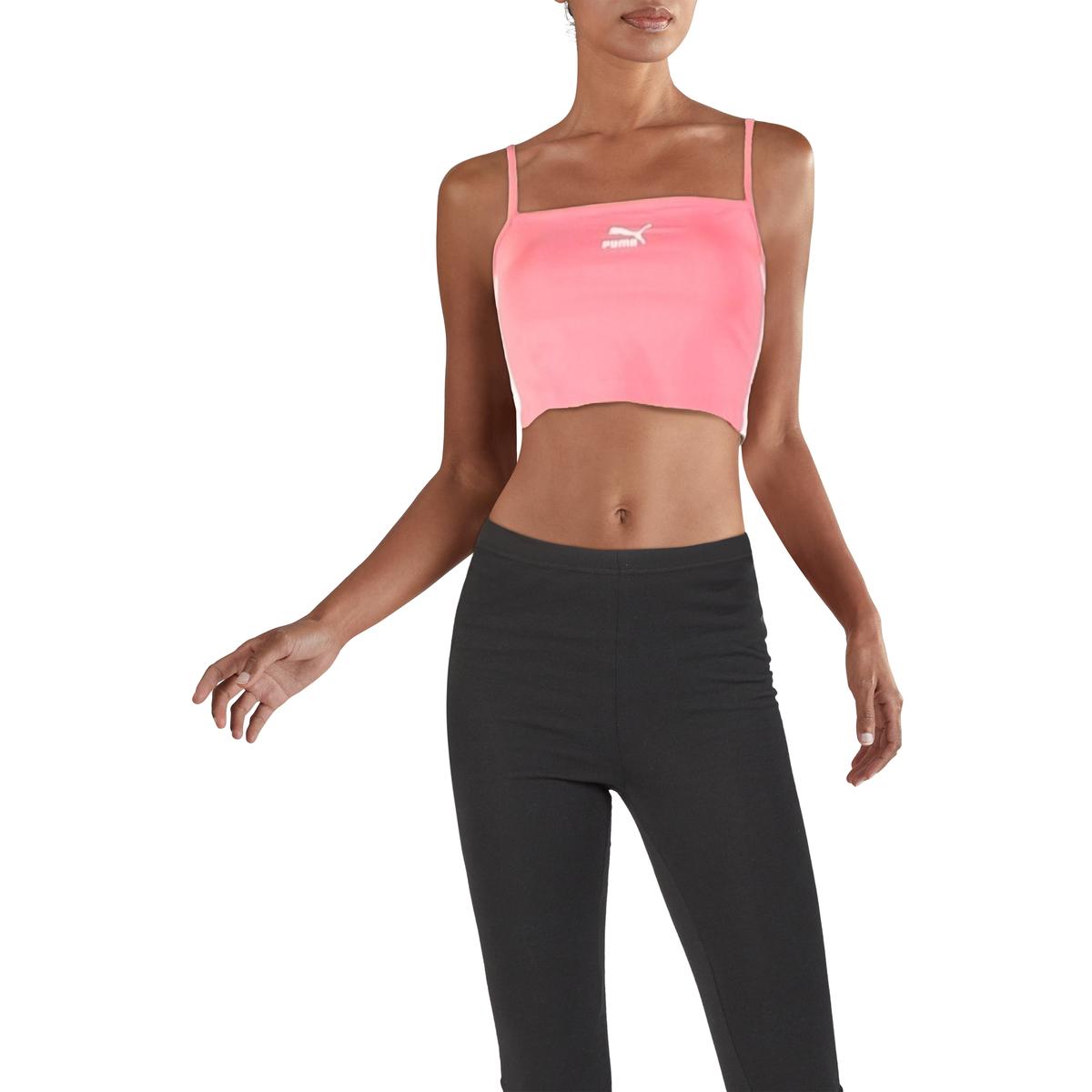 pink puma crop top
