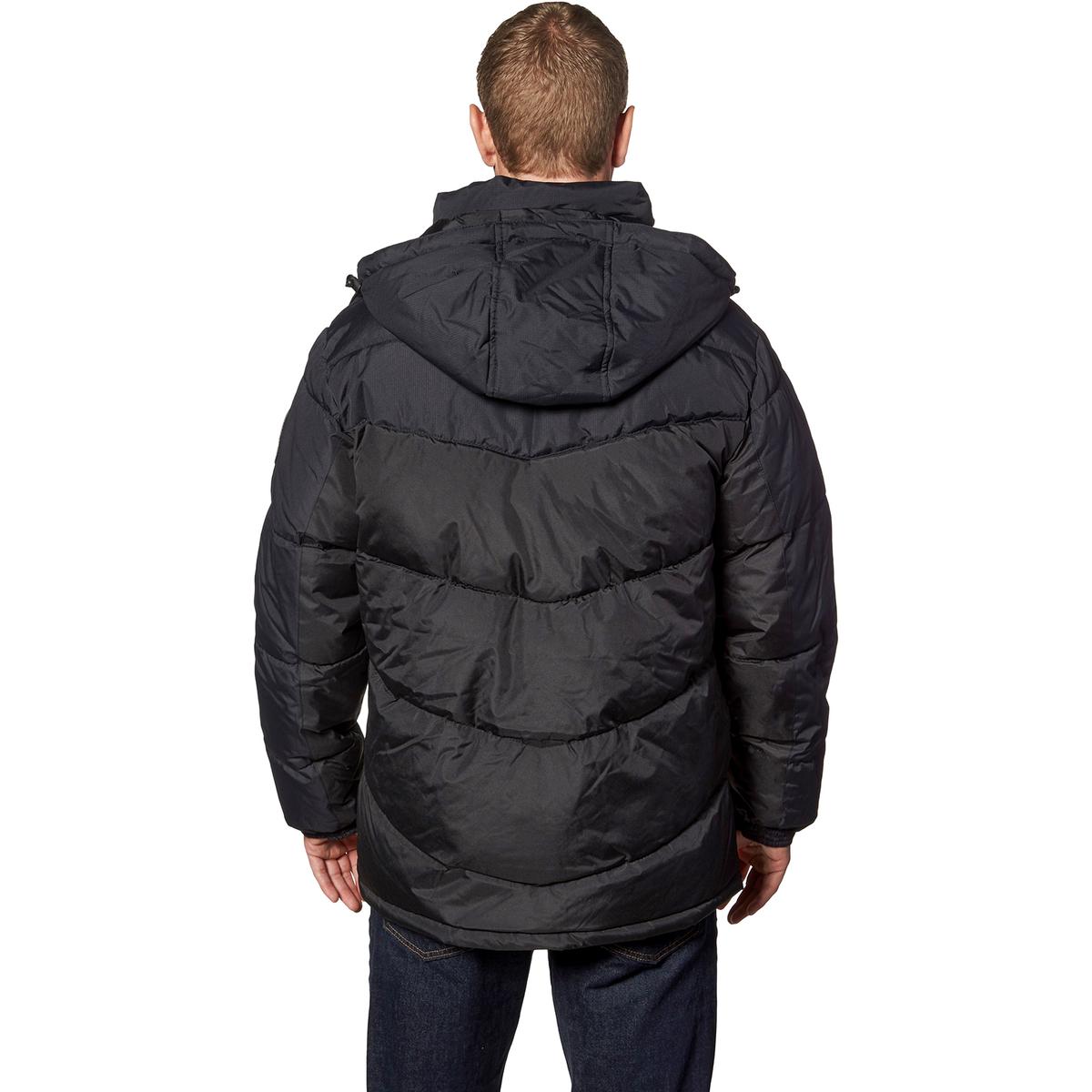 Mallimoda Boys' Hooded Down Coats Winter Warm Jacket Solid Puffer Coat Style 1 Deep Blue 13 14 Years