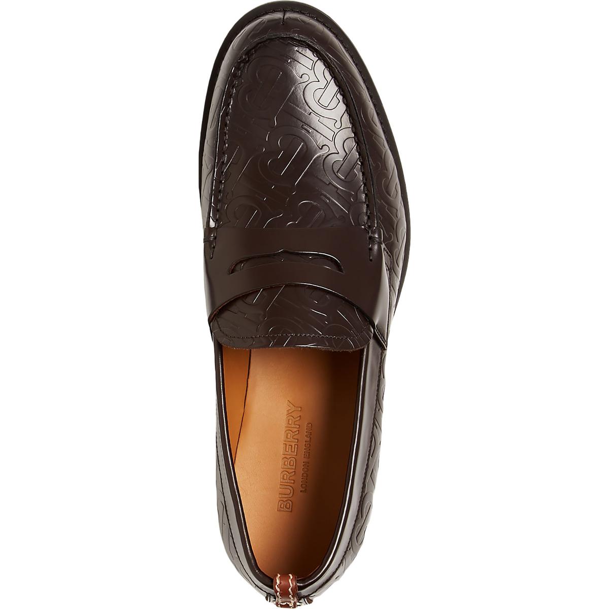 burberry penny loafers