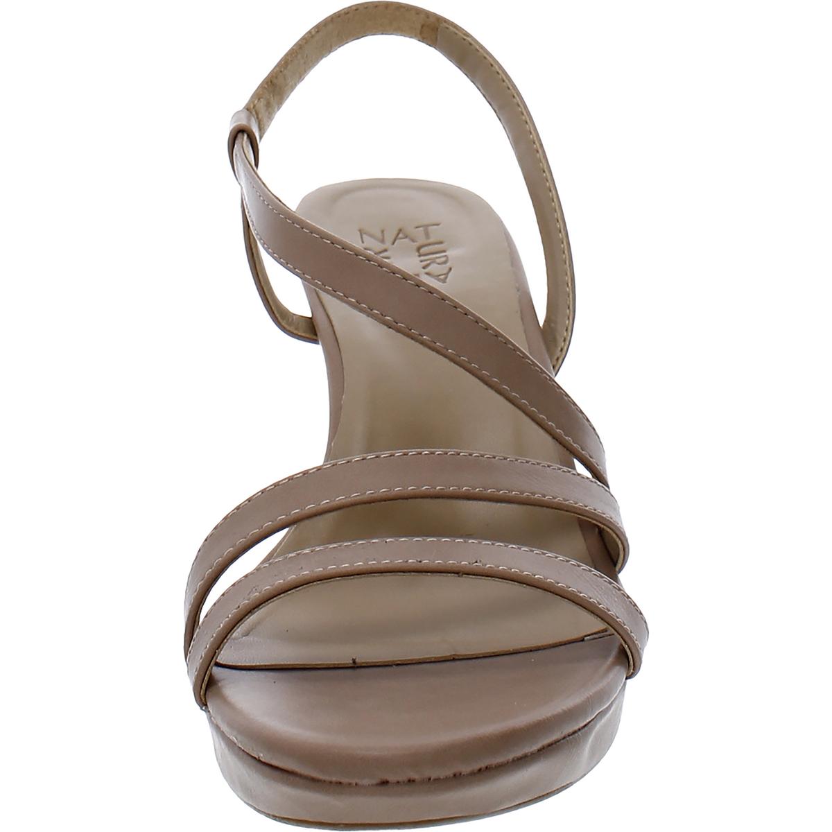 Naturalizer Womens Brenta Slip On Platforms Strappy Sandals Shoes BHFO 3357 - Picture 9 of 9