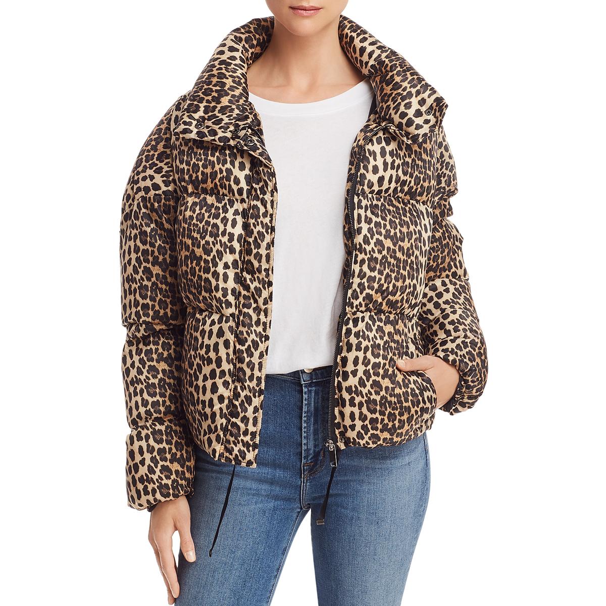 Apparis Womens Paula Brown Winter Cold Weather Puffer Jacket Coat L ...