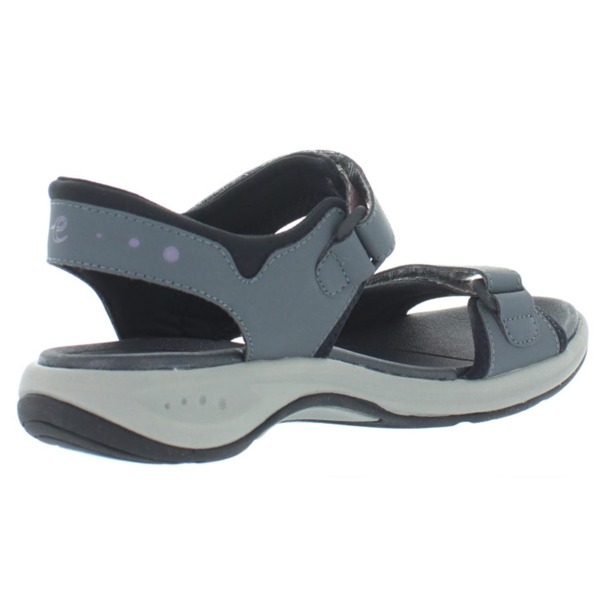 Easy Spirit Womens Elate 3 Gray Sport Sandals Shoes 6 Medium (B,M) BHFO