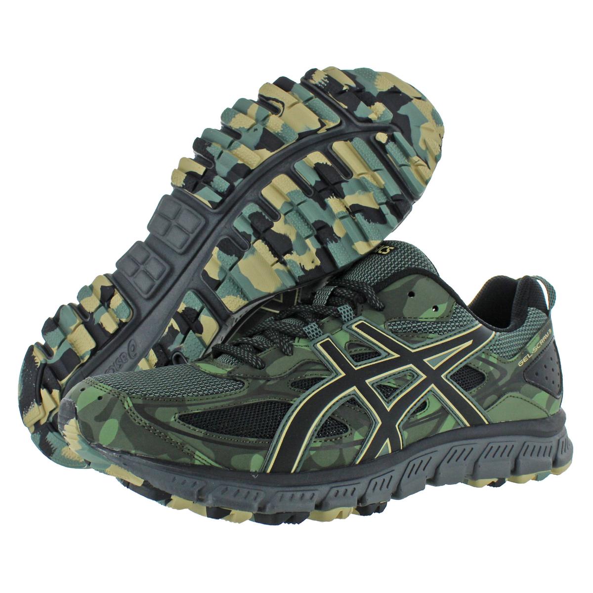 Asics Mens GEL-Scram 3 Camouflage Trainer Trail Running Shoes Sneakers