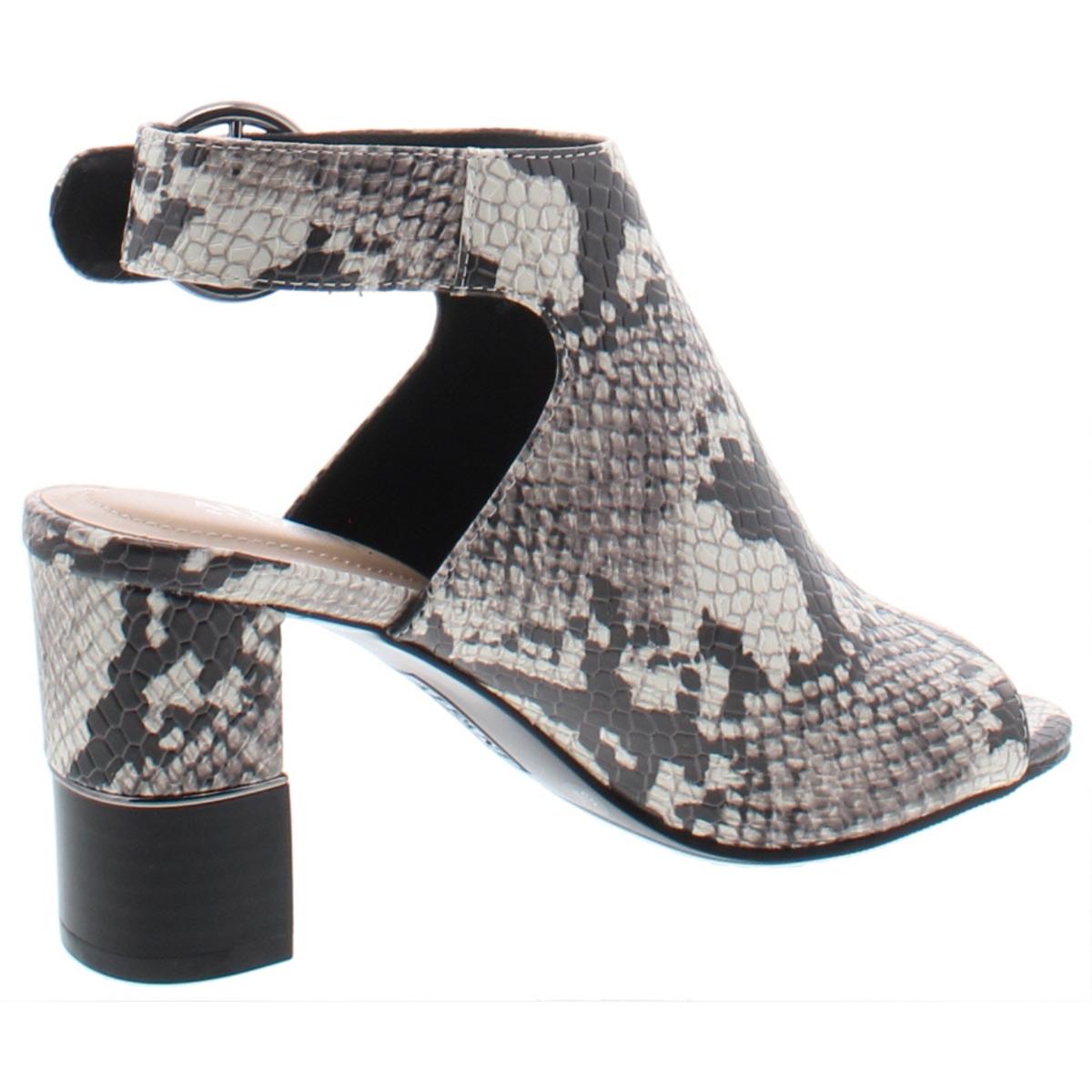block peep toe heels