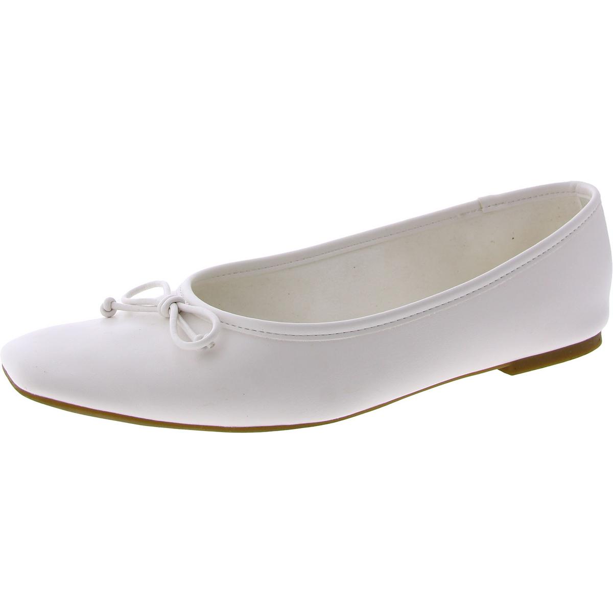 Женские балетки-слипоны Naomiep 34-го размера белые 9 средних BM BHFO 3628 2690₽