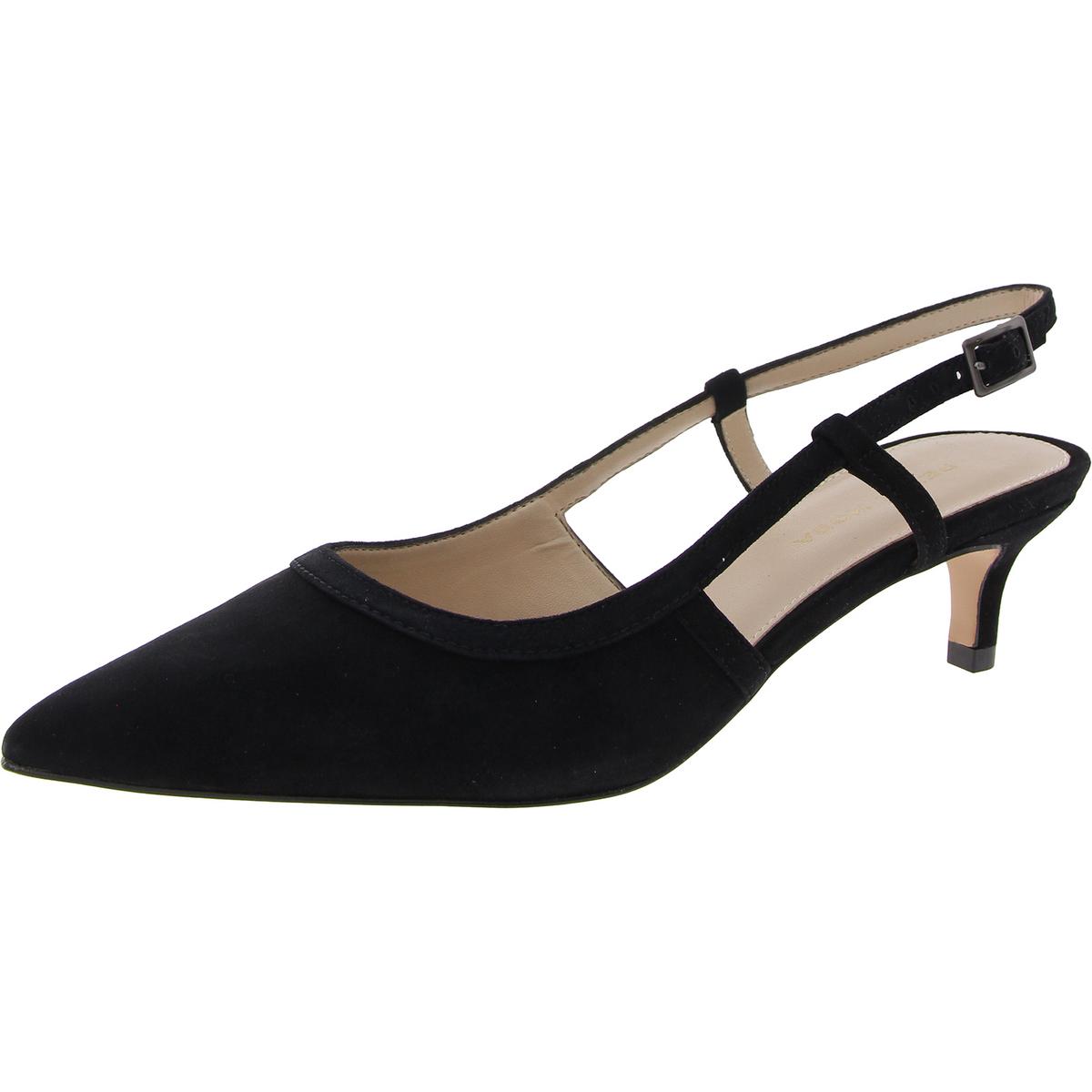 Pelle Moda Женские босоножки Deena из замши на каблуке с регулируемой спинкой BHFO 6142