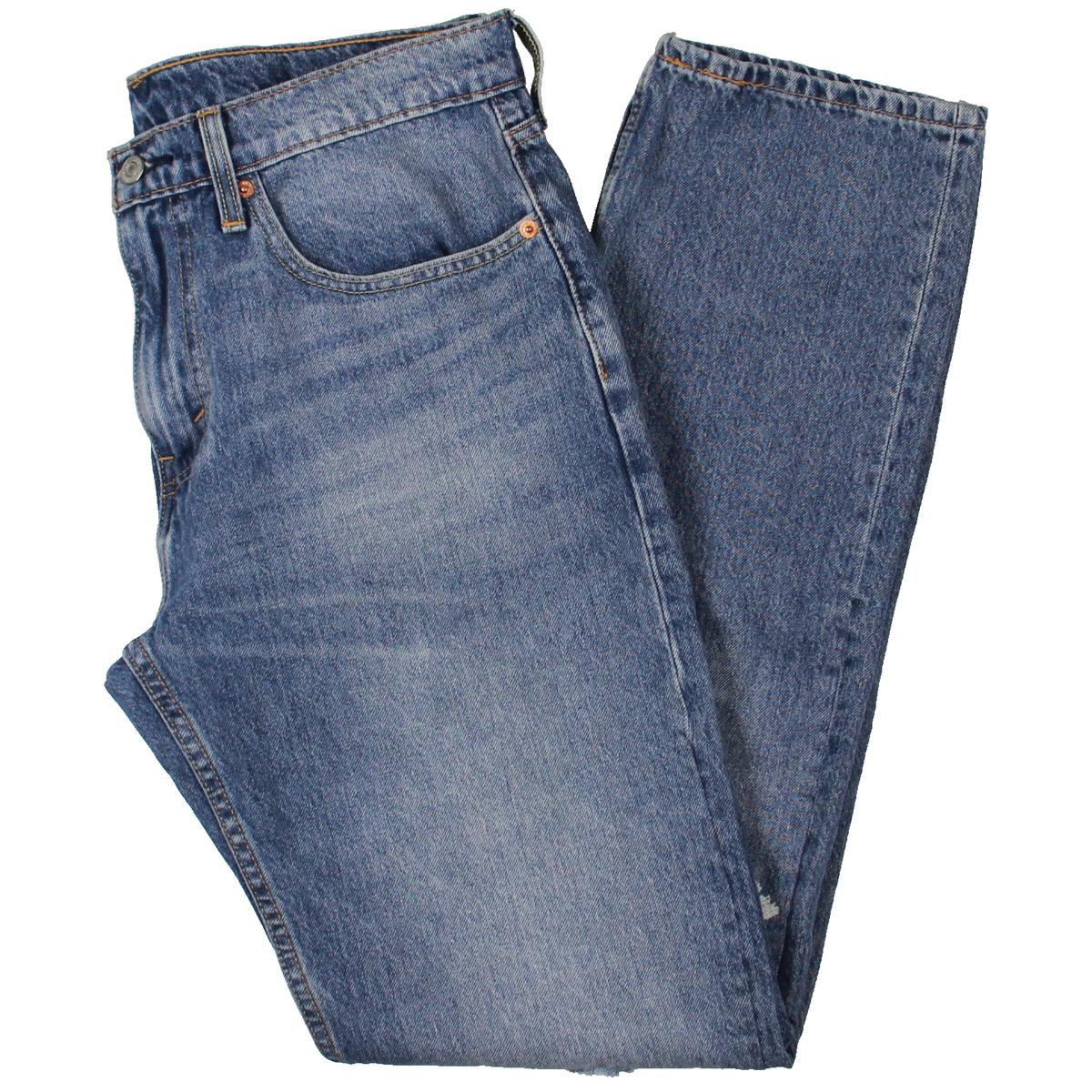 Levi Strauss & Co. Mens 502 Regular Taper Blue Denim Jeans 30/30 BHFO ...