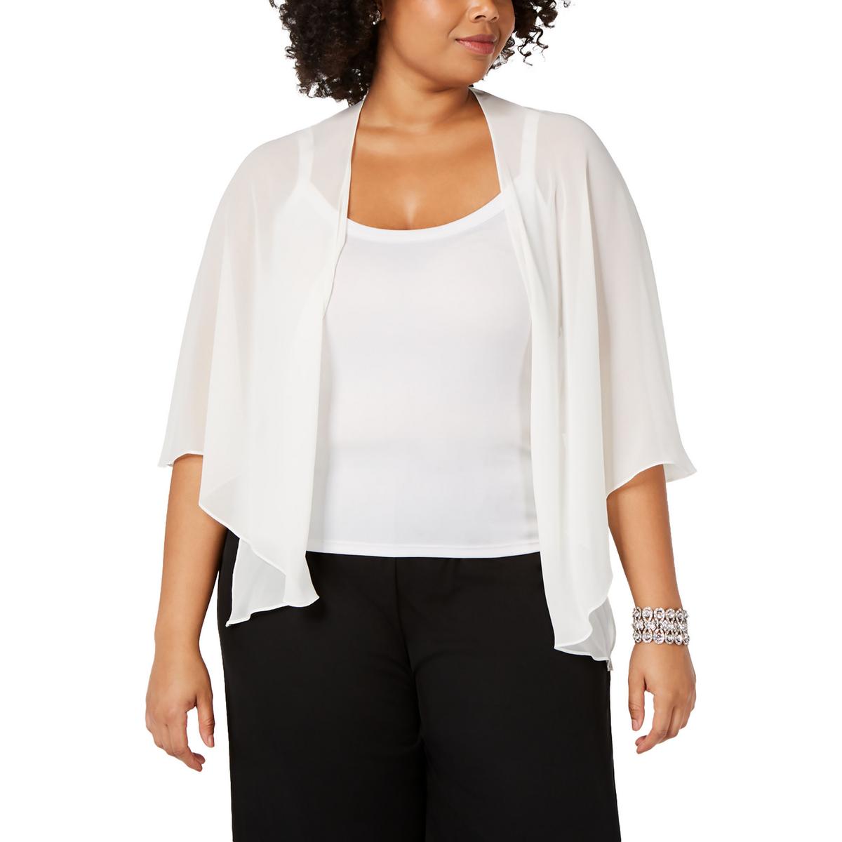 Тонкая женская прозрачная многослойная шаль с откидным верхом / накидка BHFO 2904