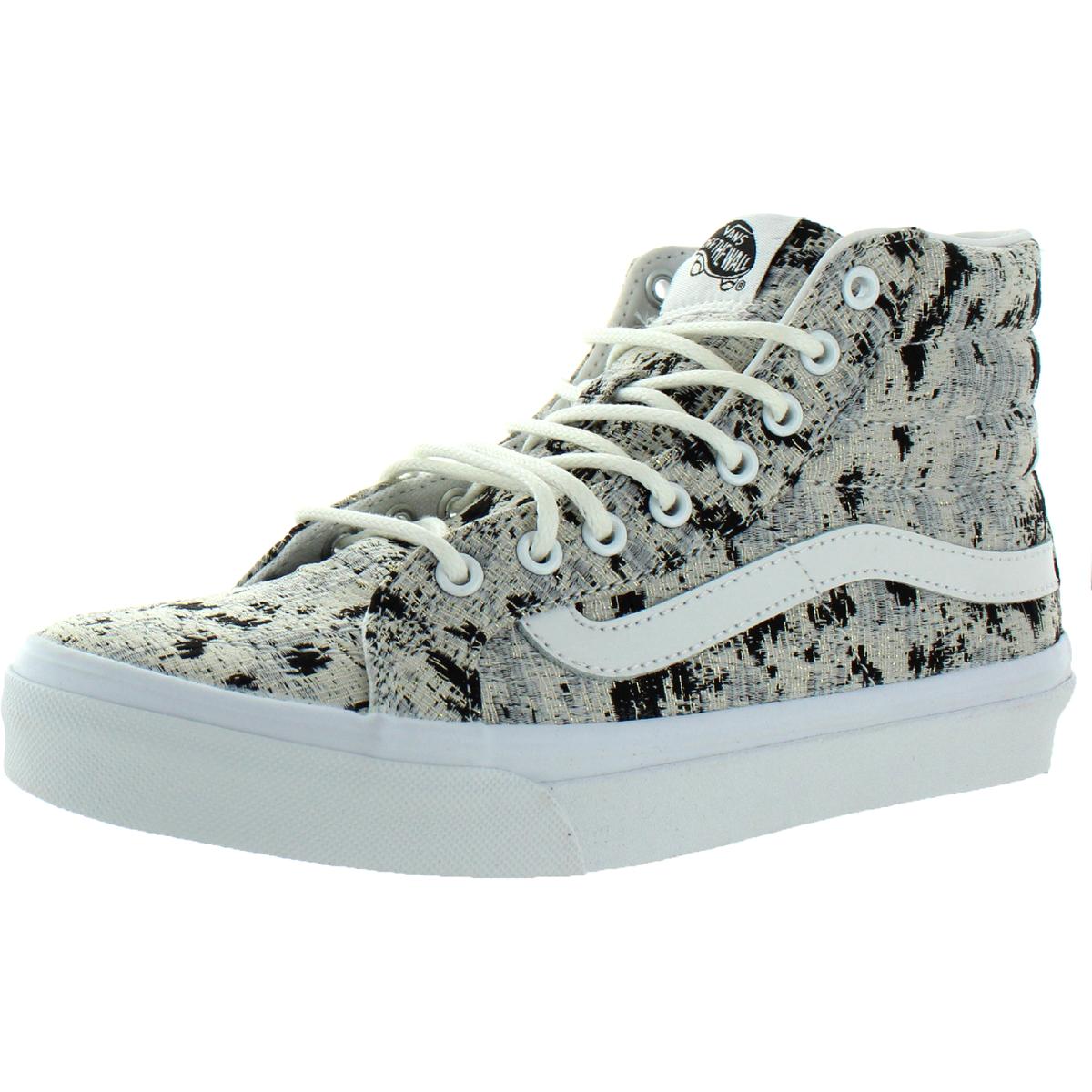 Vans Womens SK8-Hi Slim Trainers, Lace Up High Top Sneakers, Ladies Casual Shoes | eBay