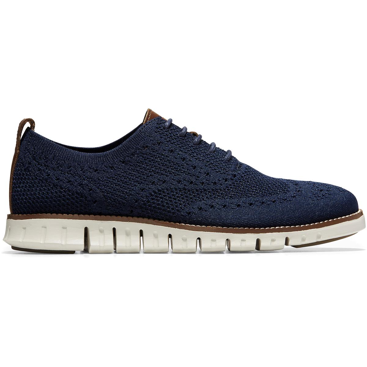 Мужские оксфорды Cole Haan Zerogrand StitchLite темно-синего цвета, размер 11,5 средний (D) BHFO 3401