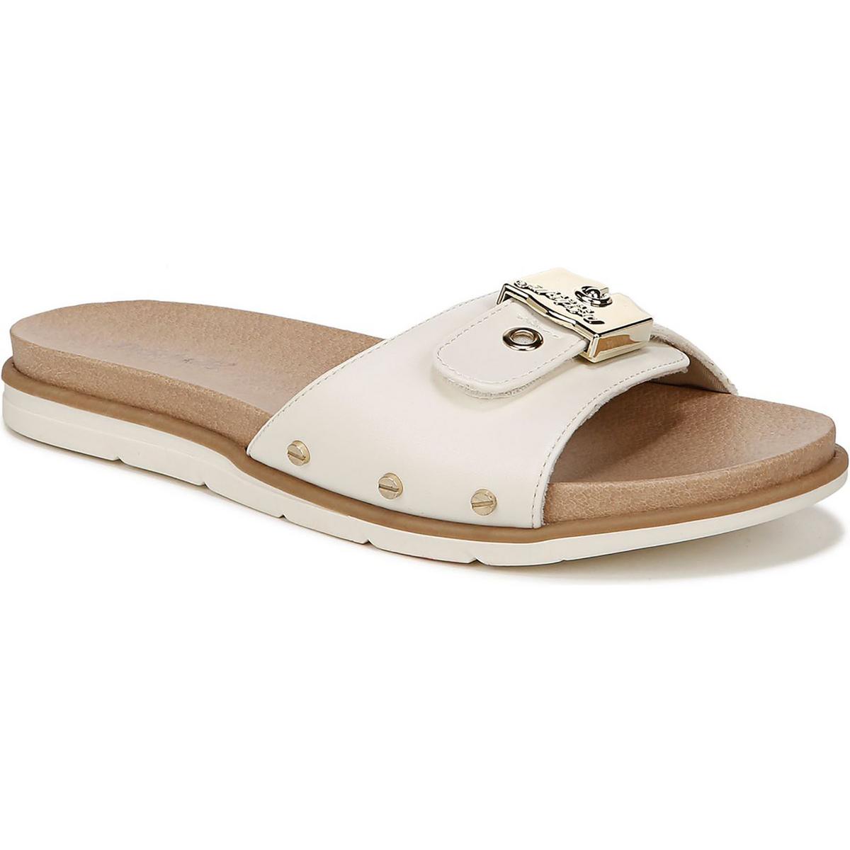 Обувь Dr. Scholls Женские красивые белые босоножки-горки 6 Medium (B,M) 2169