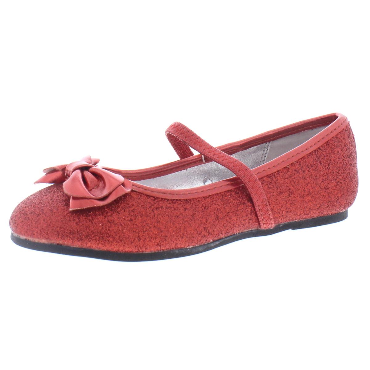 Nina Girls Rosalba Red Ballet Flats Shoes 12 Medium (B,M) Little Kid ...