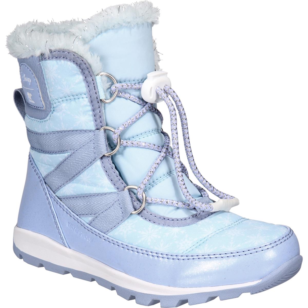 Sorel Girls Disney X Whitney Frozen Elsa Purple Winter Boots Shoes BHFO ...