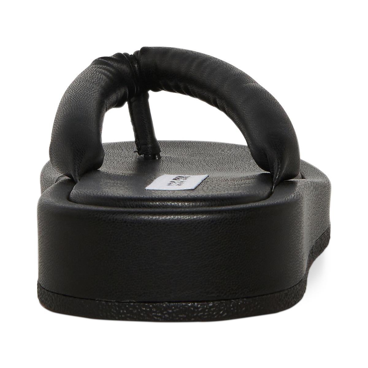 Женские босоножки-стринги Steve Madden Fango черного цвета, 6 средних размеров (B,M), BHFO 5749