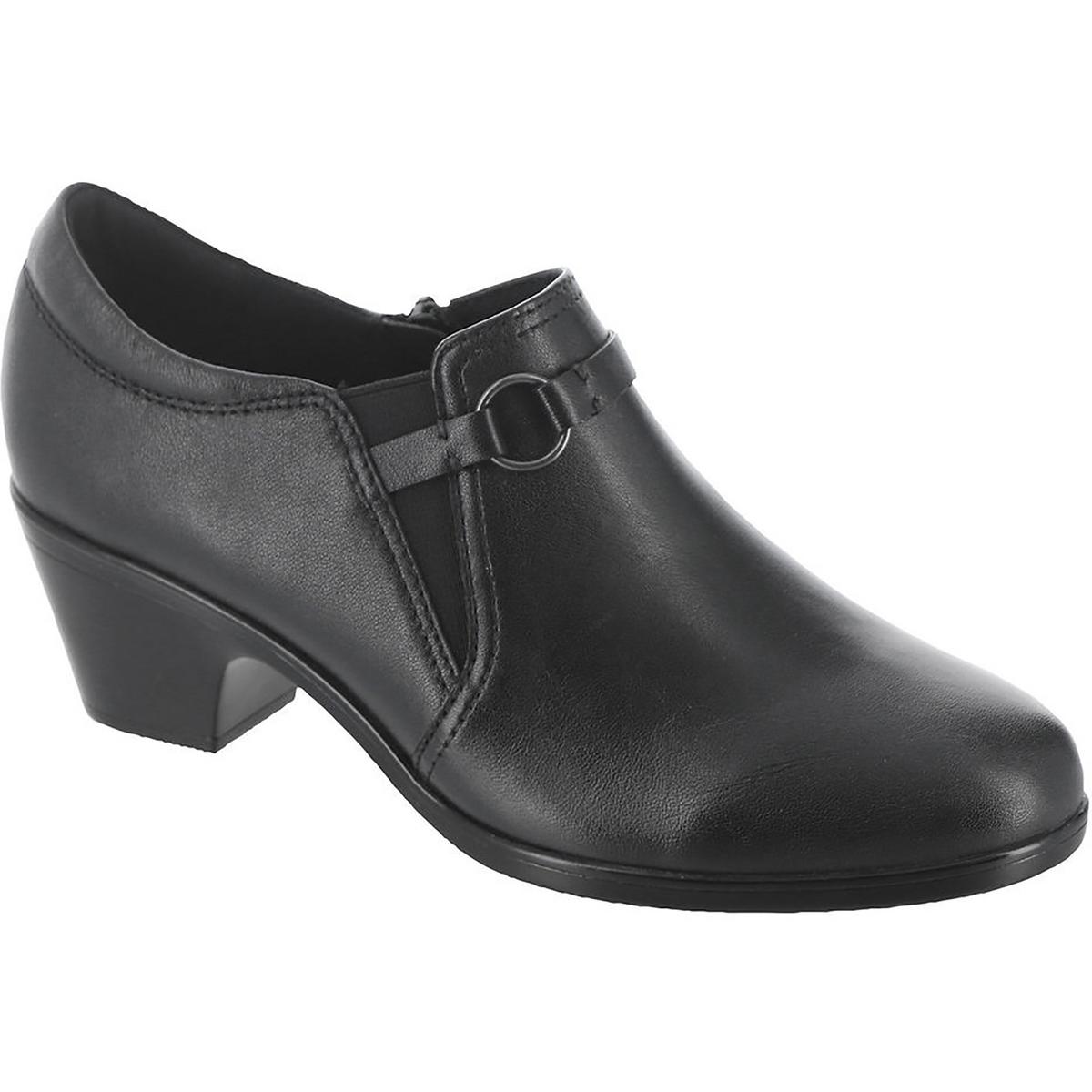 Женские мокасины Clarks Emily 2 Erin из черной кожи, 9 средних размеров (B,M), BHFO 2963