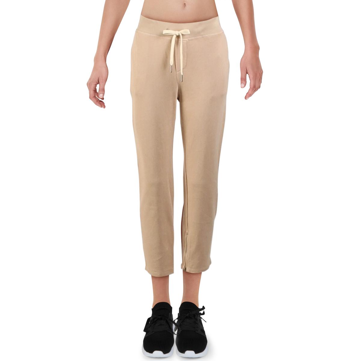 Philanthropy Womens Bailey Tan Fitness Running Jogger Pants Athletic S