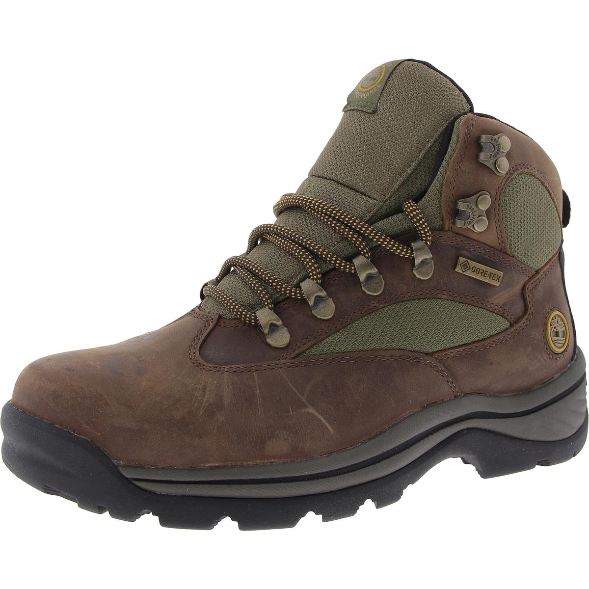 Женские коричневые кожаные ботинки на шнуровке Timberland 9 Medium (B,M) BHFO 2226