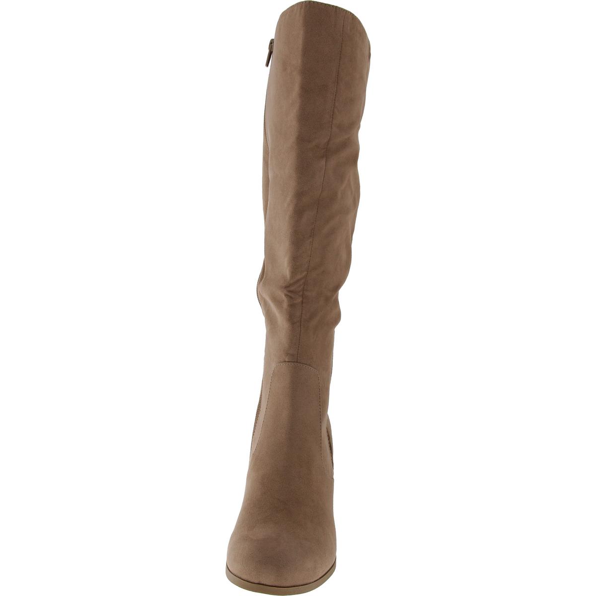 Style & Co. Womens Addyy Microsuede Pull On Knee-High Boots Shoes BHFO 4512 - Picture 12 of 15