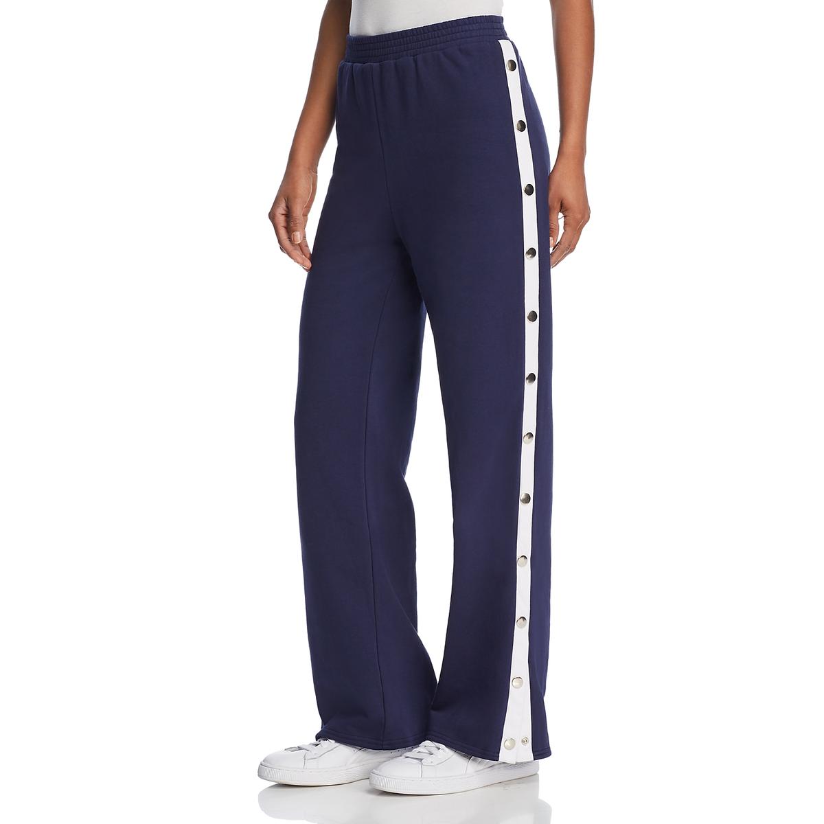 womens navy track pants