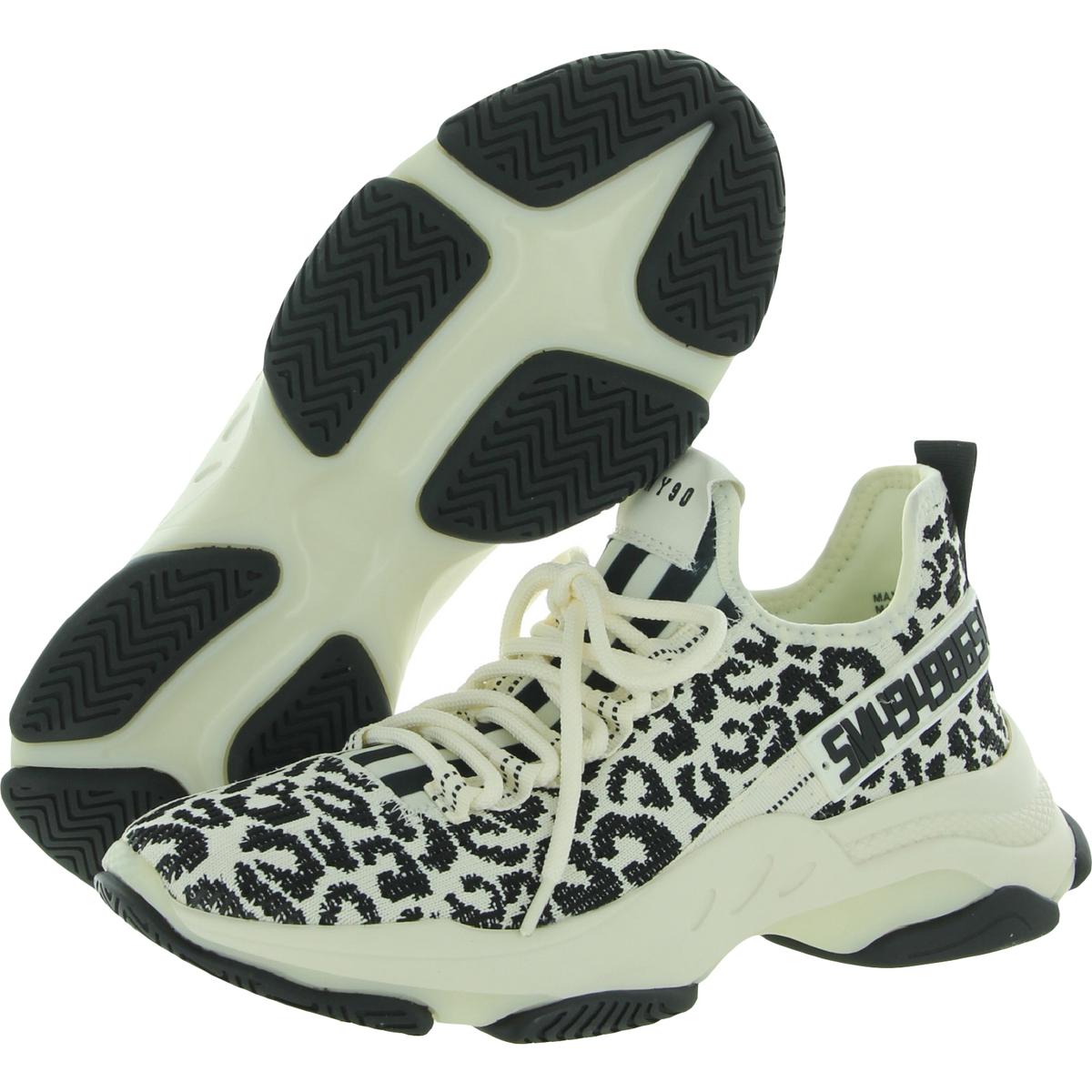 Steve Madden Women's Maxima Knit Rhinestone Fashion Sneaker