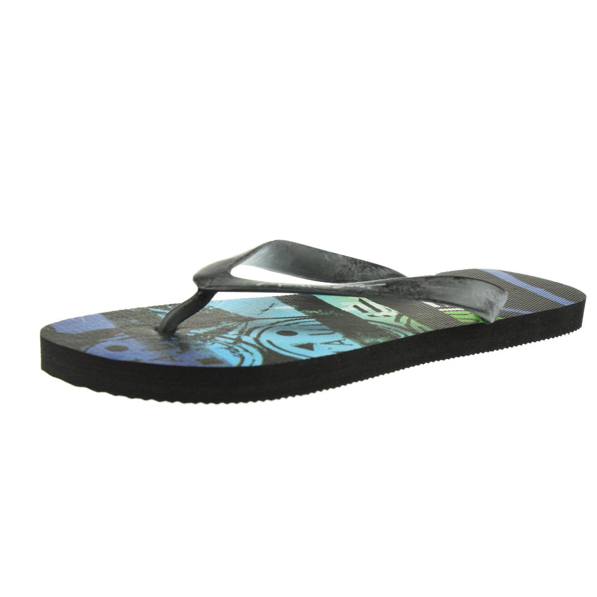 Maui and Sons 6946 Mens Graphic Slide Flip-Flops Sandals BHFO | eBay
