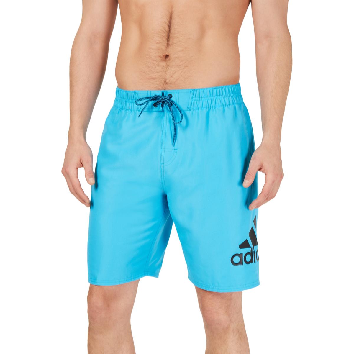 Adidas Mens Blue Logo Beachwear Summer Swim Trunks XL BHFO 6593 | eBay