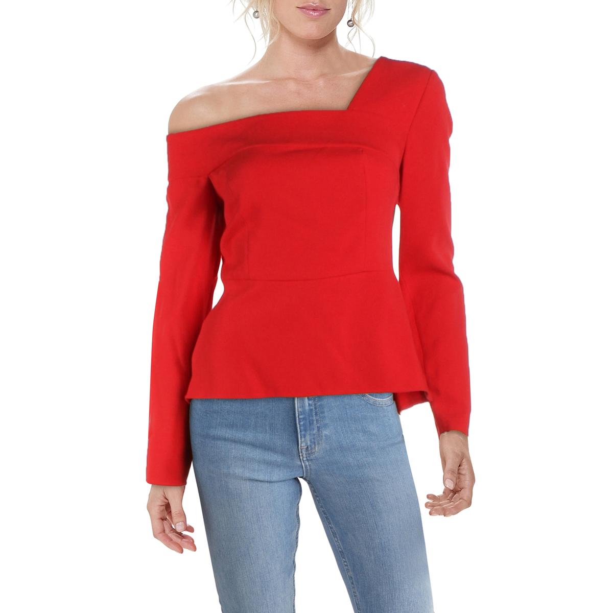 bcbgmaxazria asymmetrical top