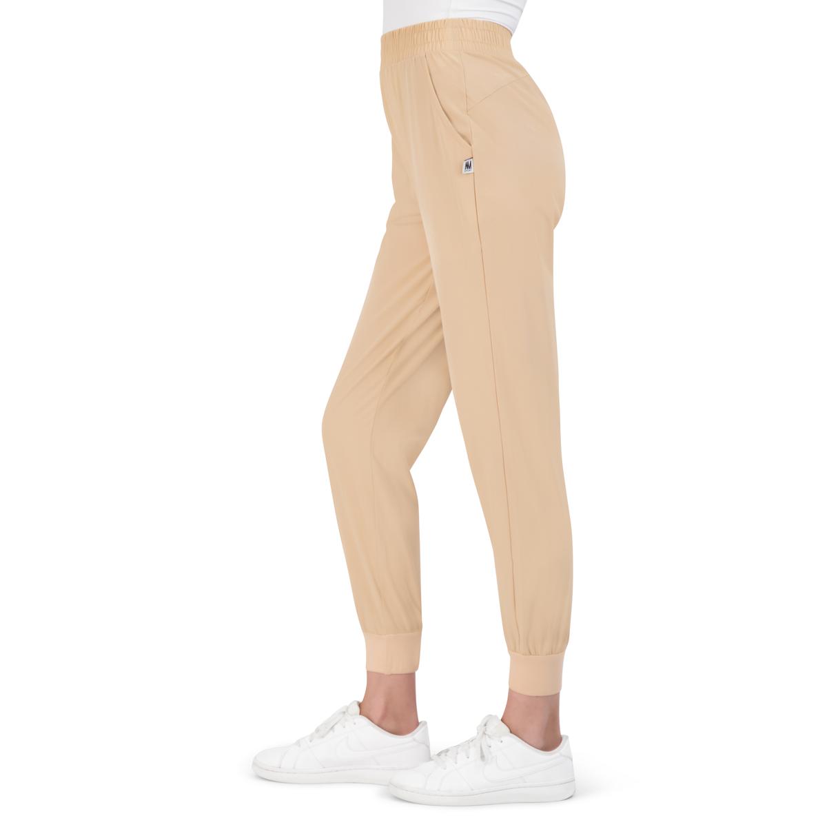 nicole miller linen jogger pants