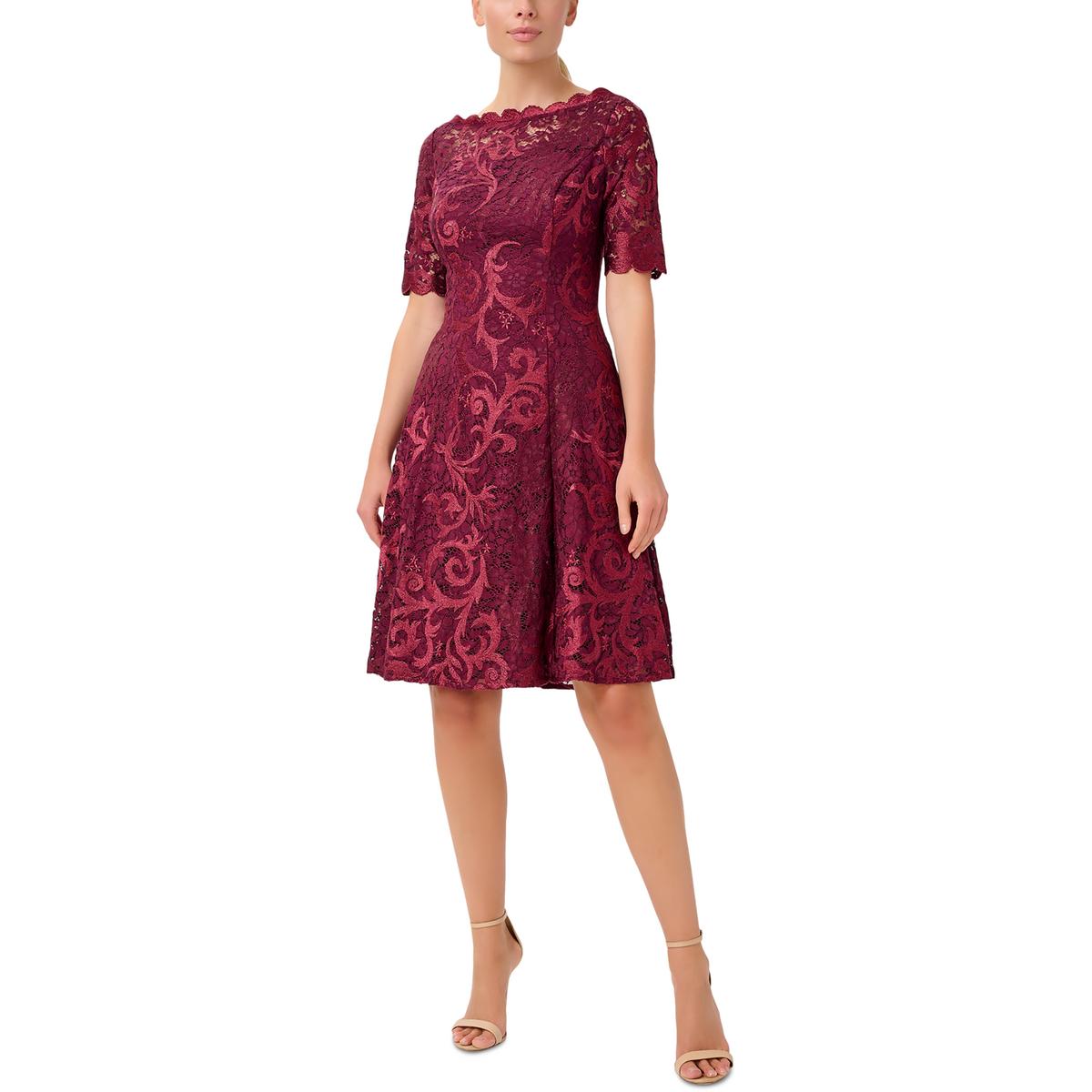 Adrianna papell 2024 lace cocktail dress