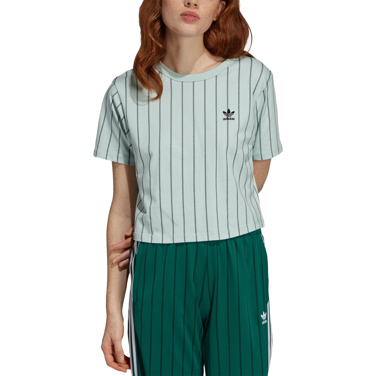 adidas Originals Womens Green Running Fitness Yoga Crop Top Athletic S BHFO 0135 | eBay