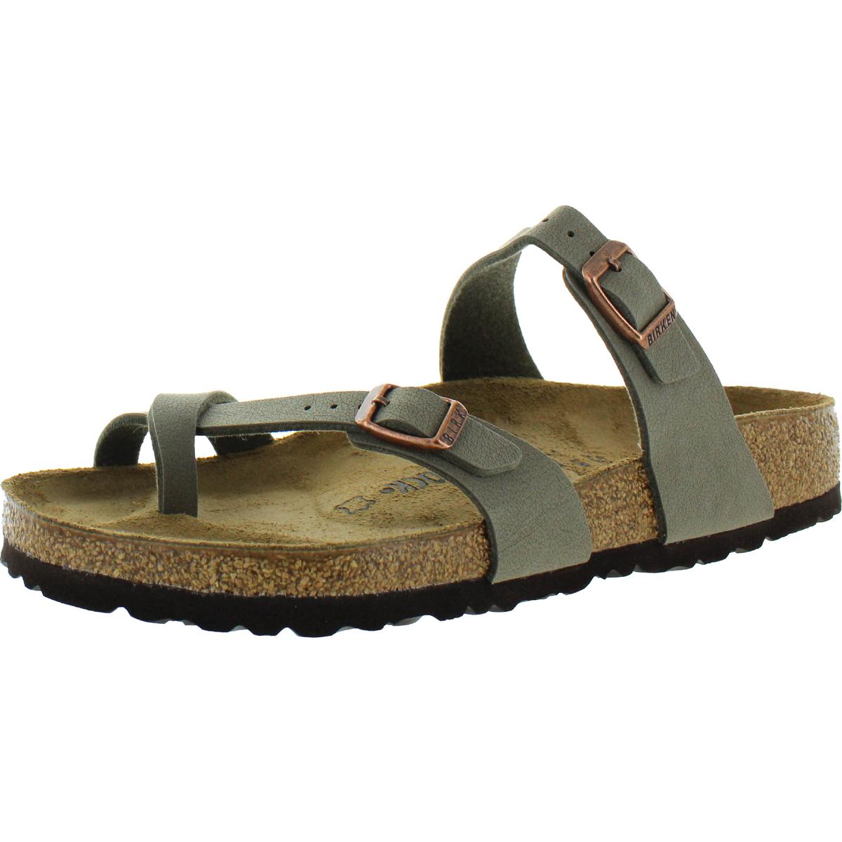 Birkenstock Womens Mayari Gray Footbed Sandals Shoes 38 Medium (B,M ...