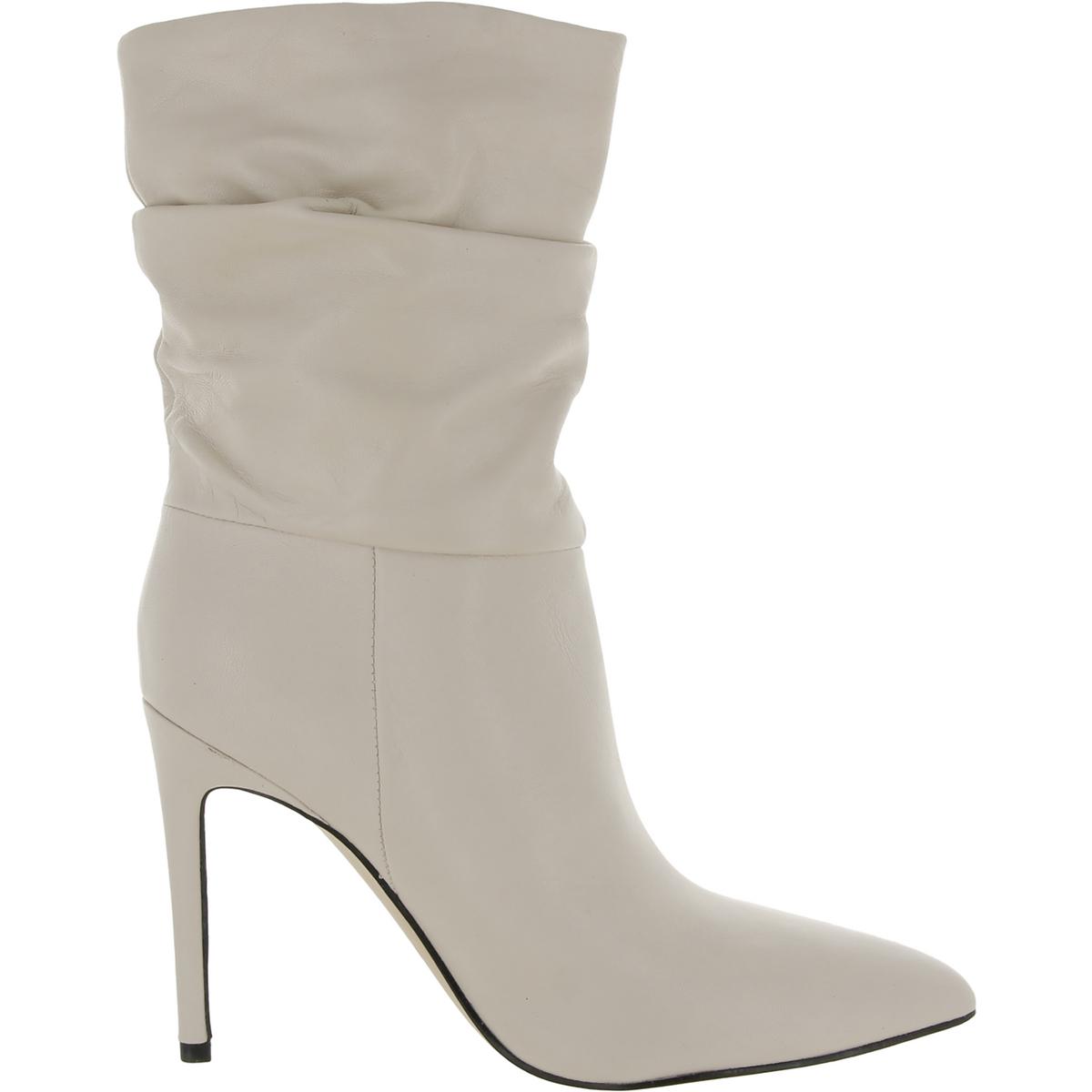 Nine West Jenn spitz zulaufende halbhohe Damenstiefel zum Überziehen Stiefel BHFO 3920 - Bild 5 von 6