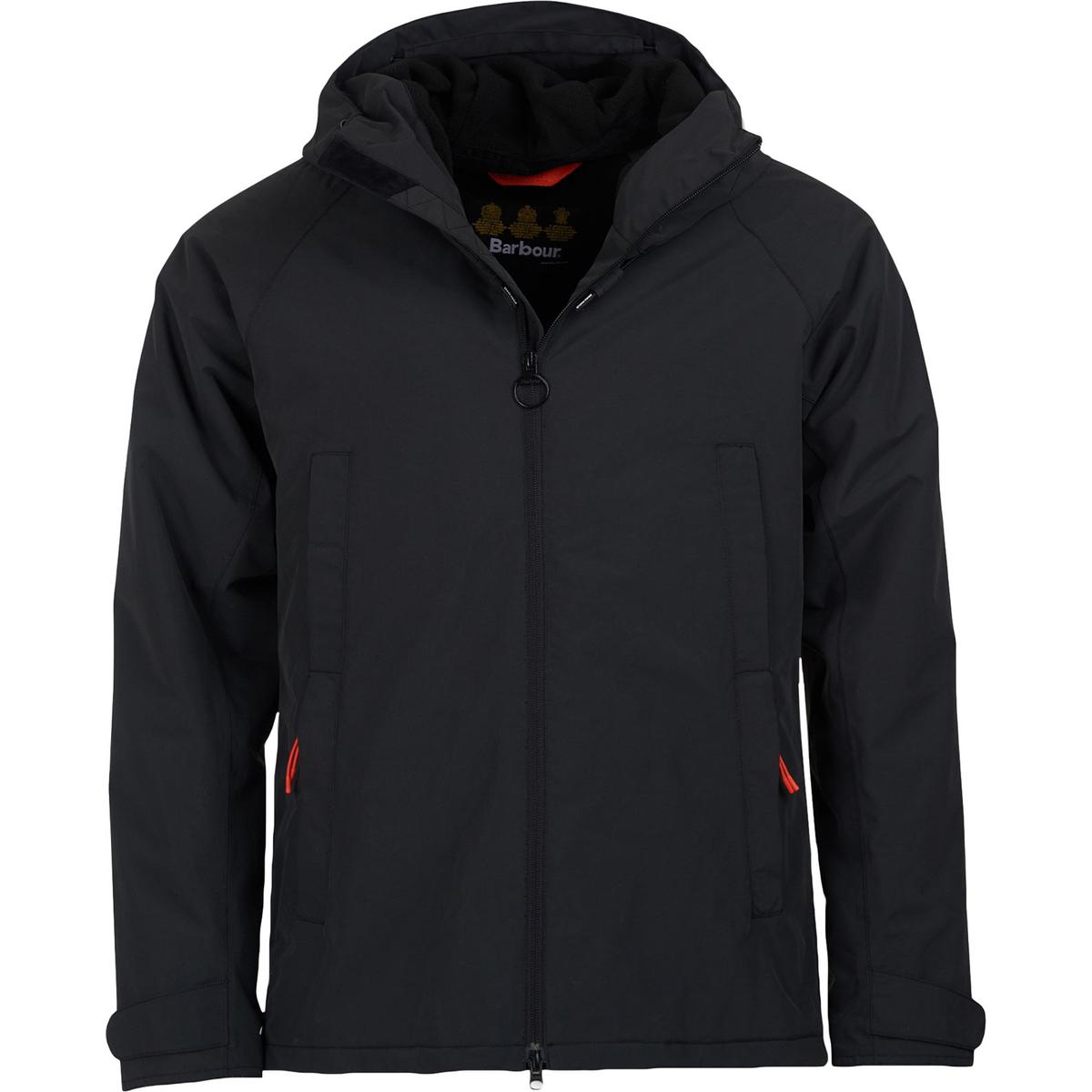 Barbour Mens Black Waterproof Fleece Lined Anorak Jacket Coat XXL BHFO ...