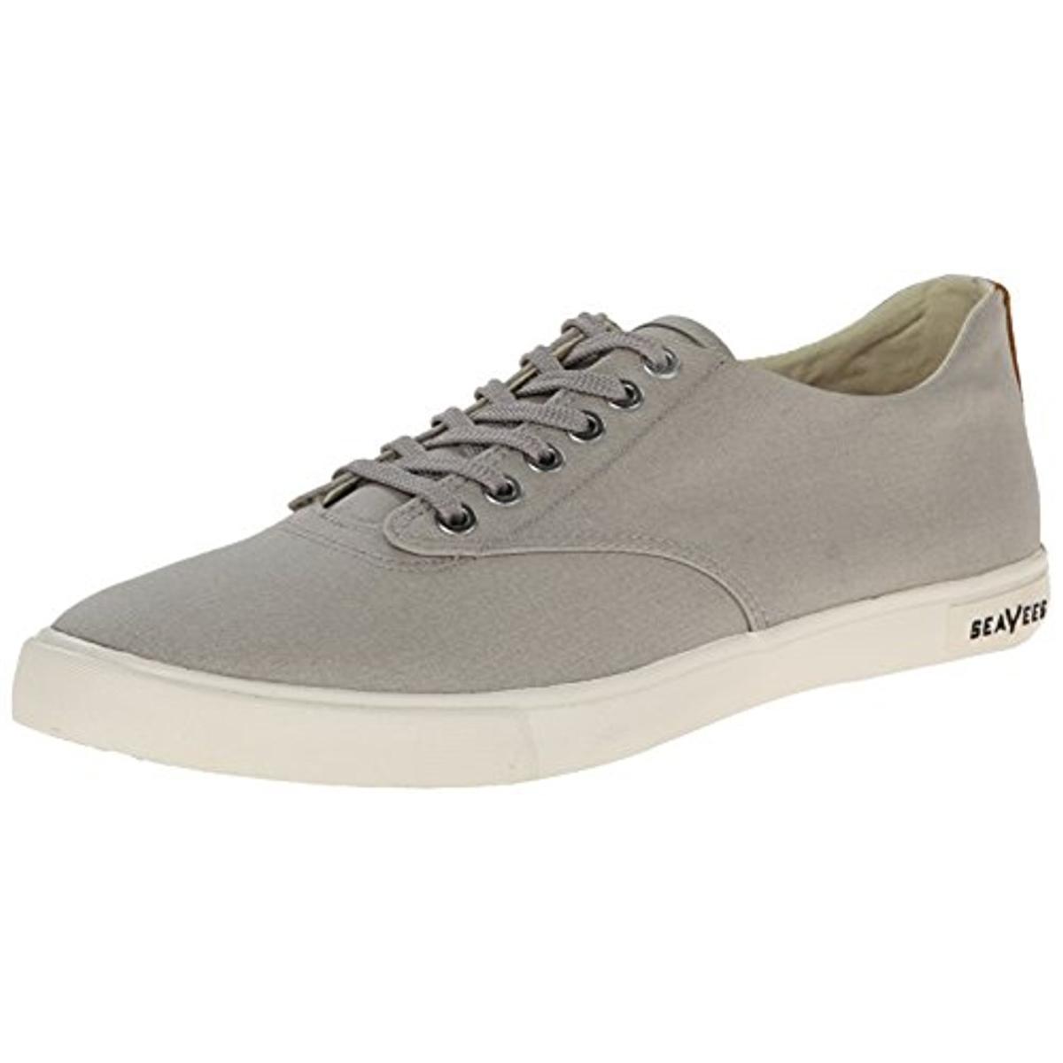 SeaVees 9421 Mens Hermosa Plimsoll Gray Casual Shoes Sneakers 7 Medium ...
