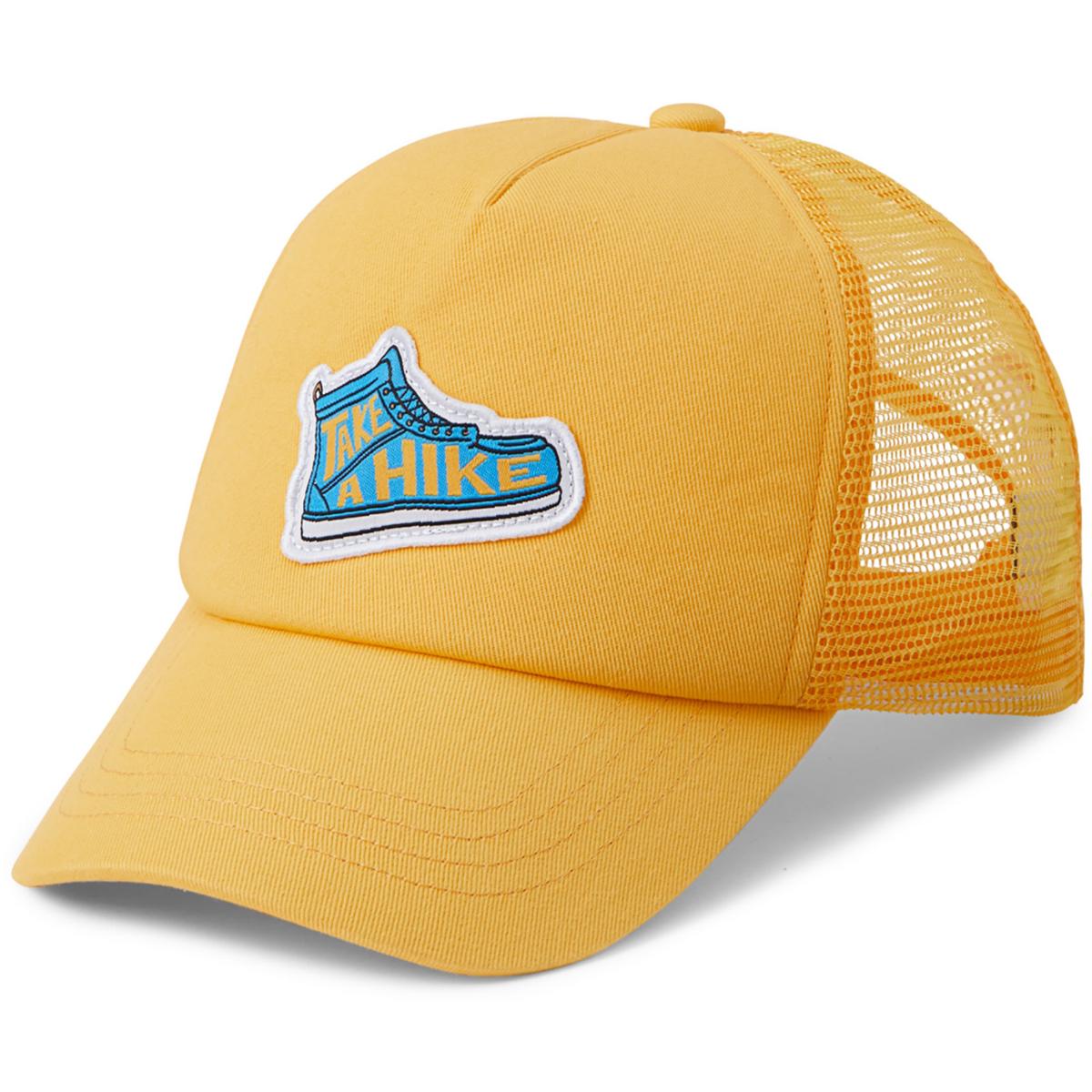 Мужская желтая походная бейсболка Sun Stone Classic Trucker Hat O S BHFO 1858 2290₽