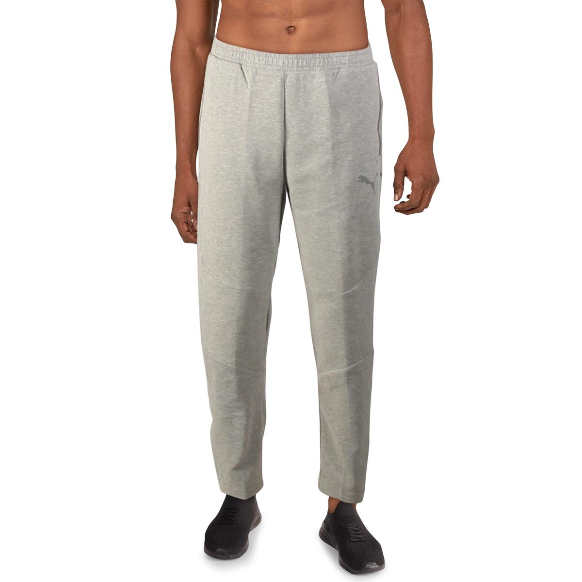 puma dark grey sweatpants