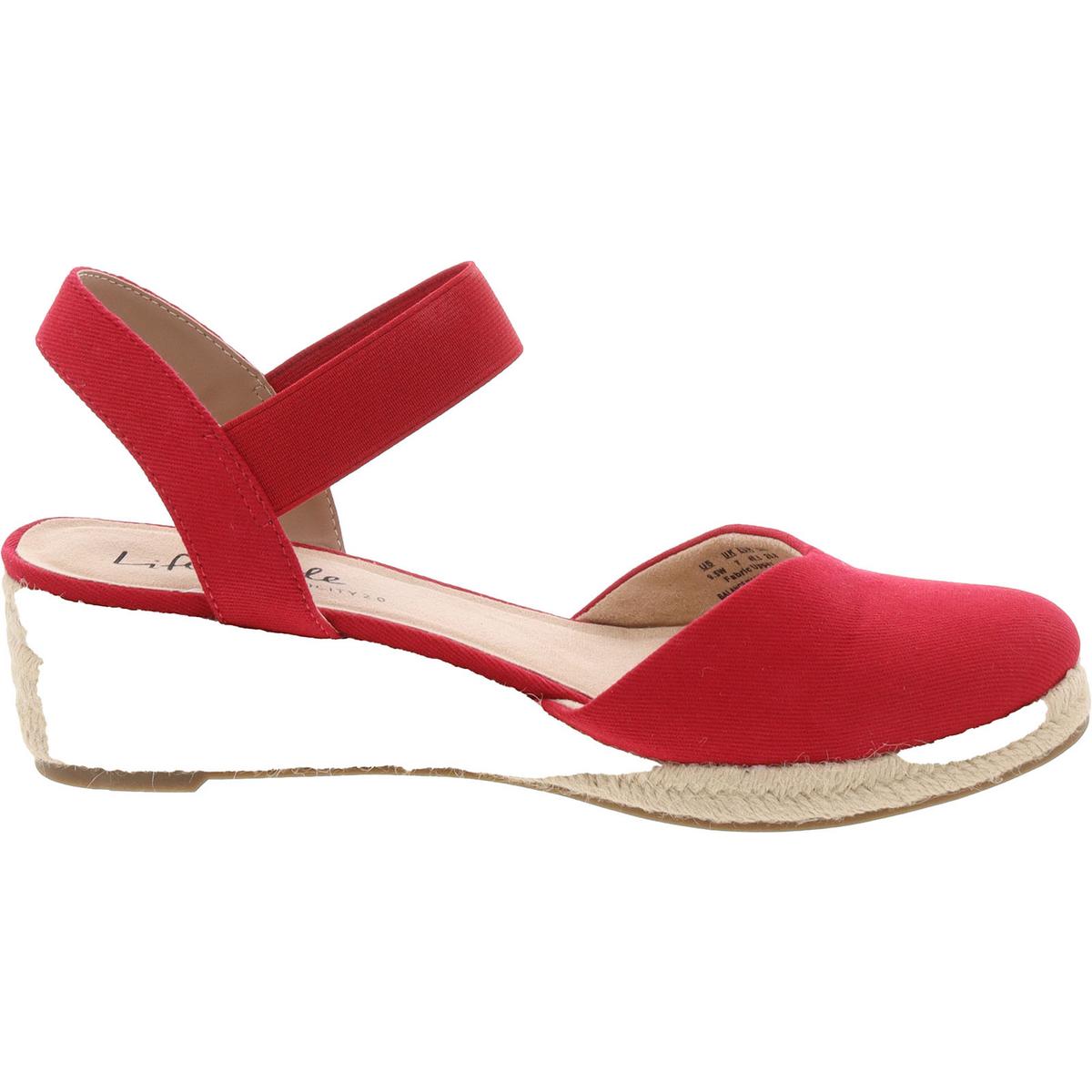 LifeStride Womens Kimmie Ankle Strap Closed Toe Wedge Sandals Shoes BHFO 0231 - Picture 25 of 28