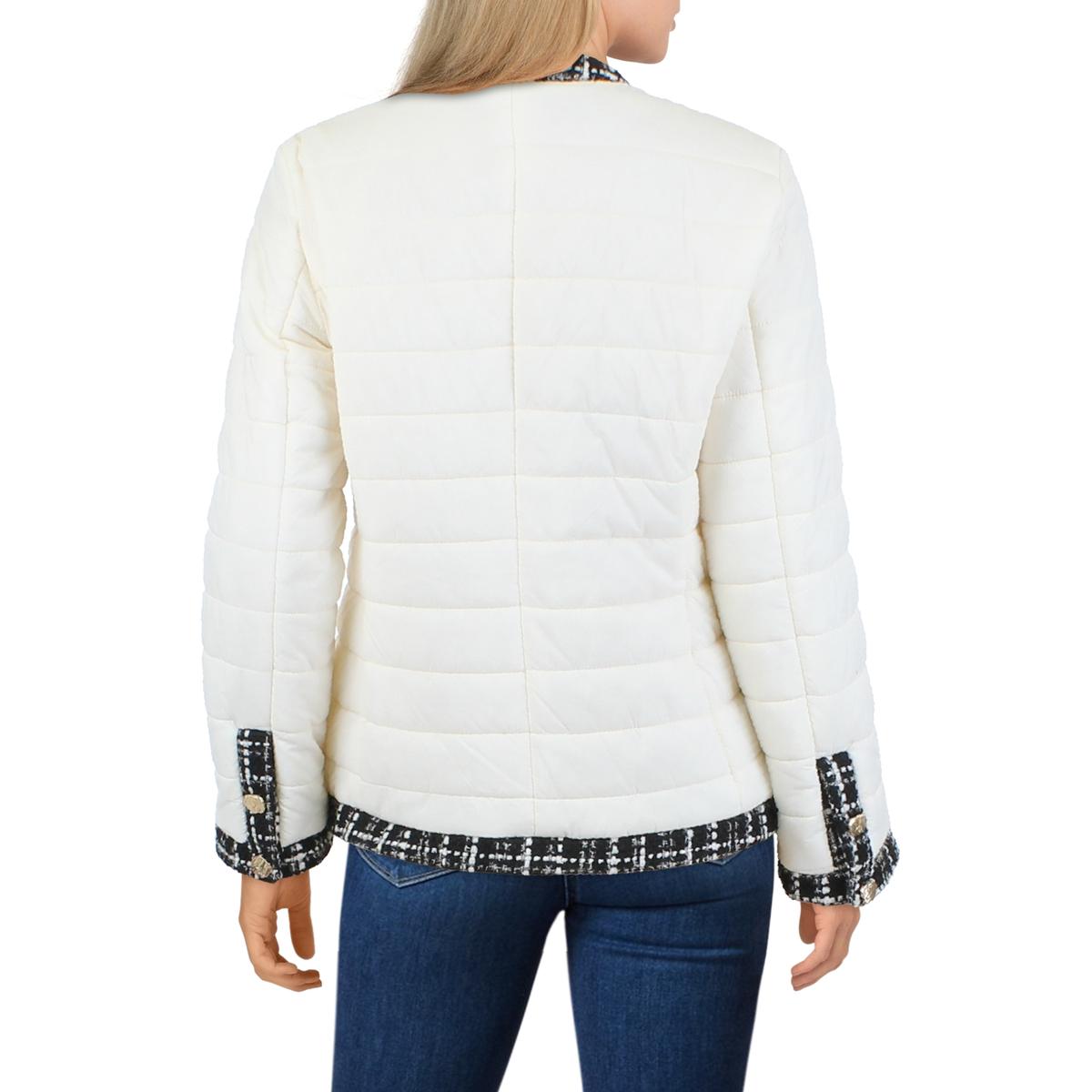 Anne klein outlet quilted jacket